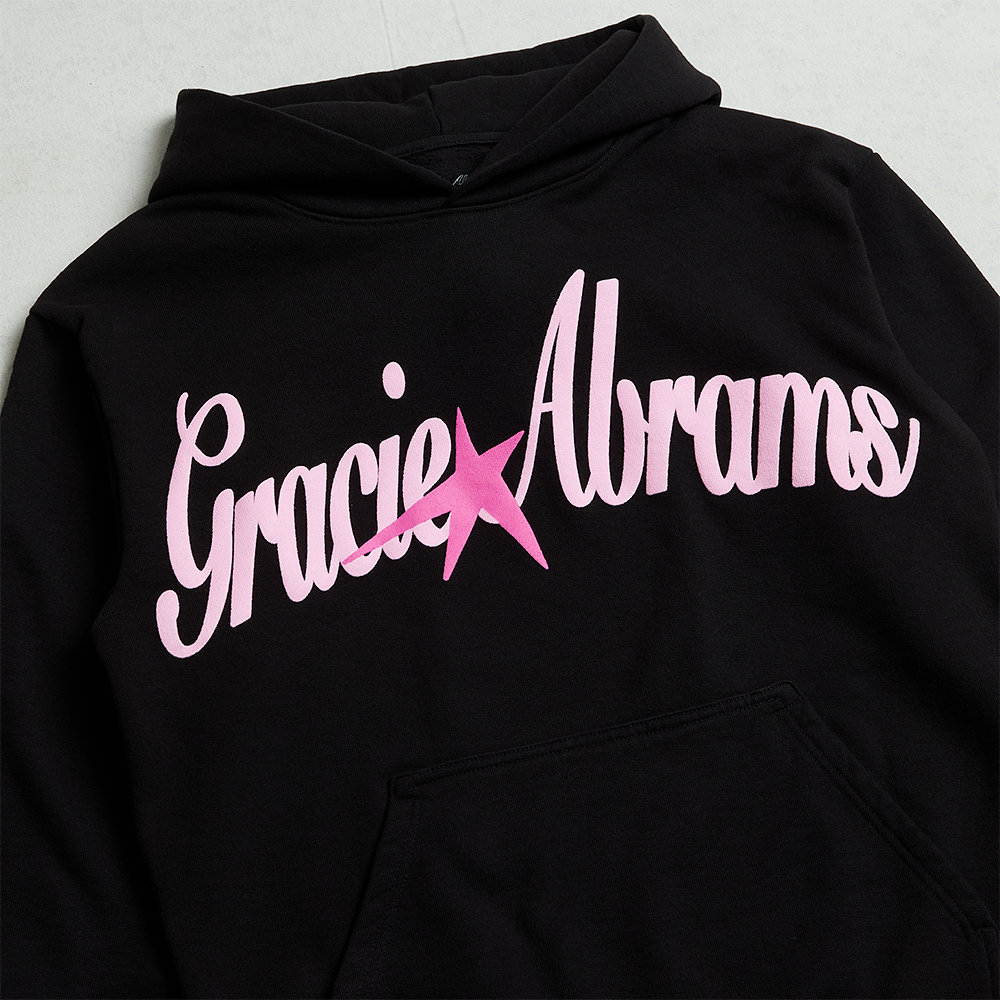 Gracie Abrams Black Star Hoodie