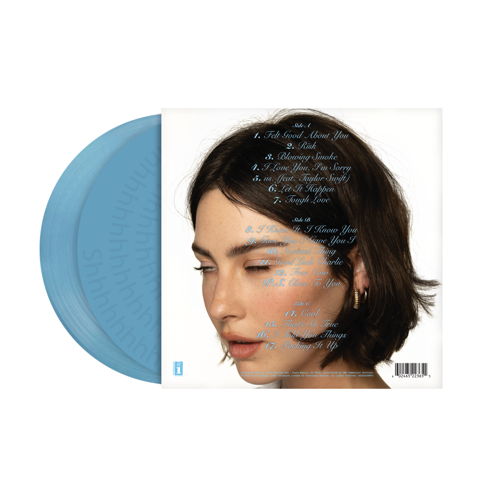 The Secret of Us Deluxe Transparent Blue Vinyl (Signed)