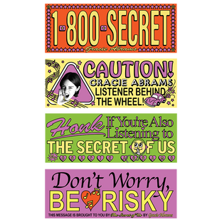 The Secret of Us Bumper Sticker Set-of-4