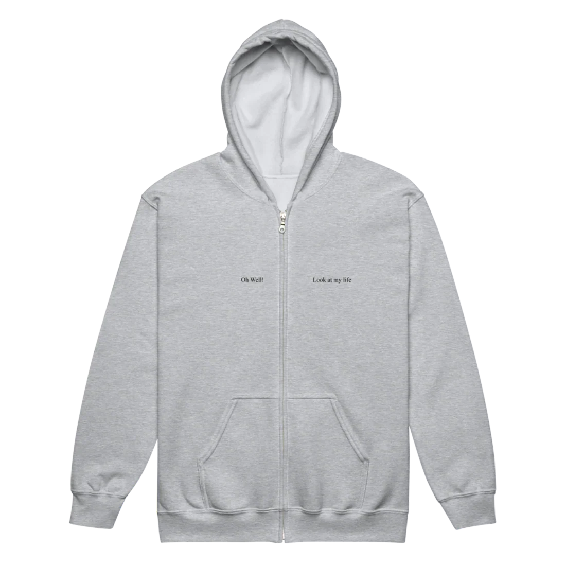 Daughter from Hell Tracklist Zip-Up Hoodie